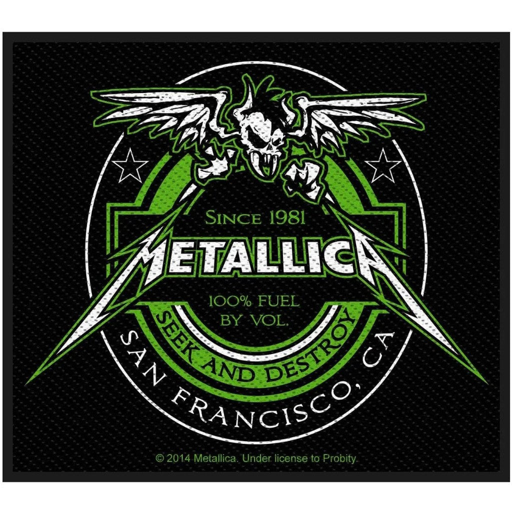 Metallica - Beer label hihamerkki