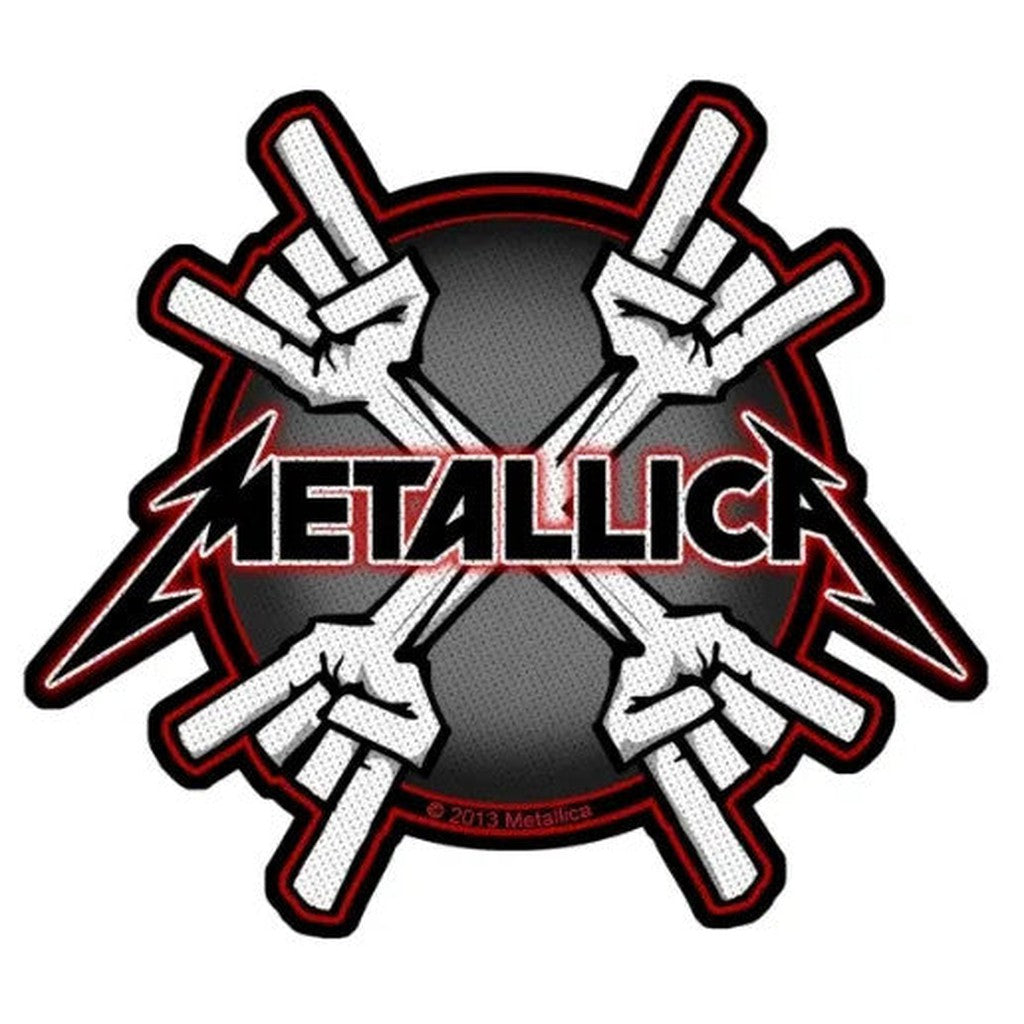 Metallica - Metal horns hihamerkki