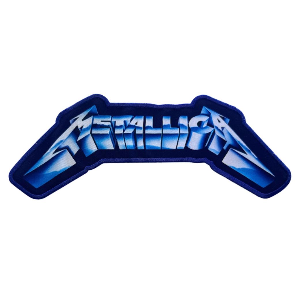 Metallica Ride the Lightning Logo Selkämerkki – Jumbo Kangasmerkki - Hoopee.fi