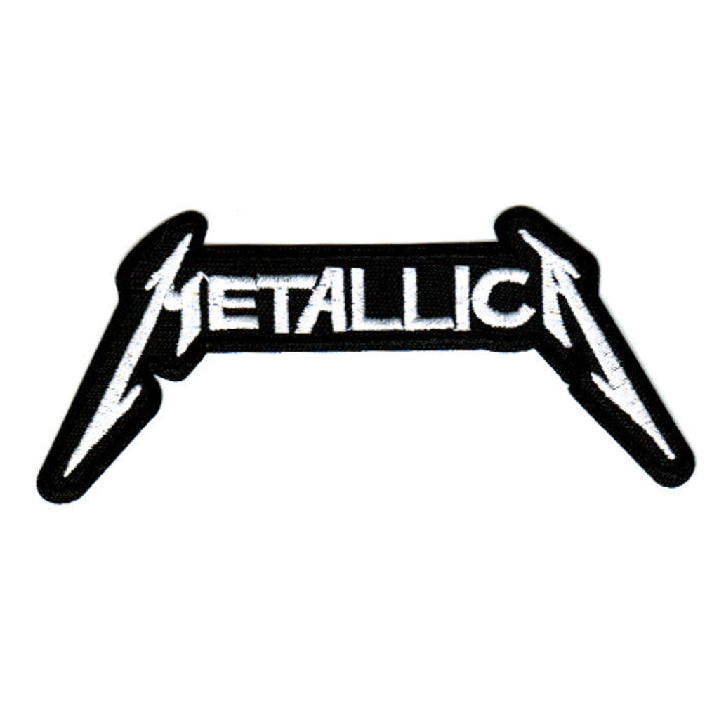 Metallica - White logo hihamerkki - Hoopee.fi
