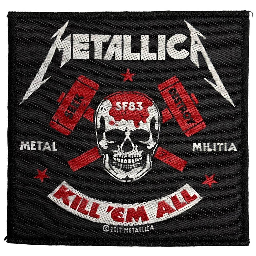 Metallica - Metal Militia -hihamerkki - Hoopee.fi