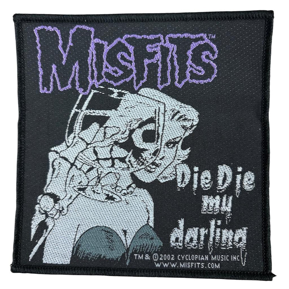 Misfits - Die die my darling hihamerkki - Hoopee.fi