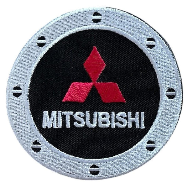 Mitsubishi - Round logo kangasmerkki - Hoopee.fi