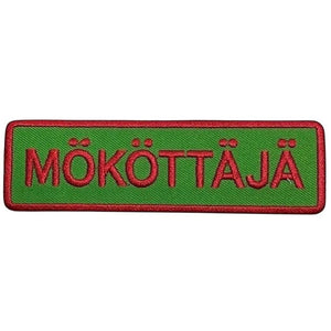 Mököttäjä kangasmerkki - Hoopee.fi