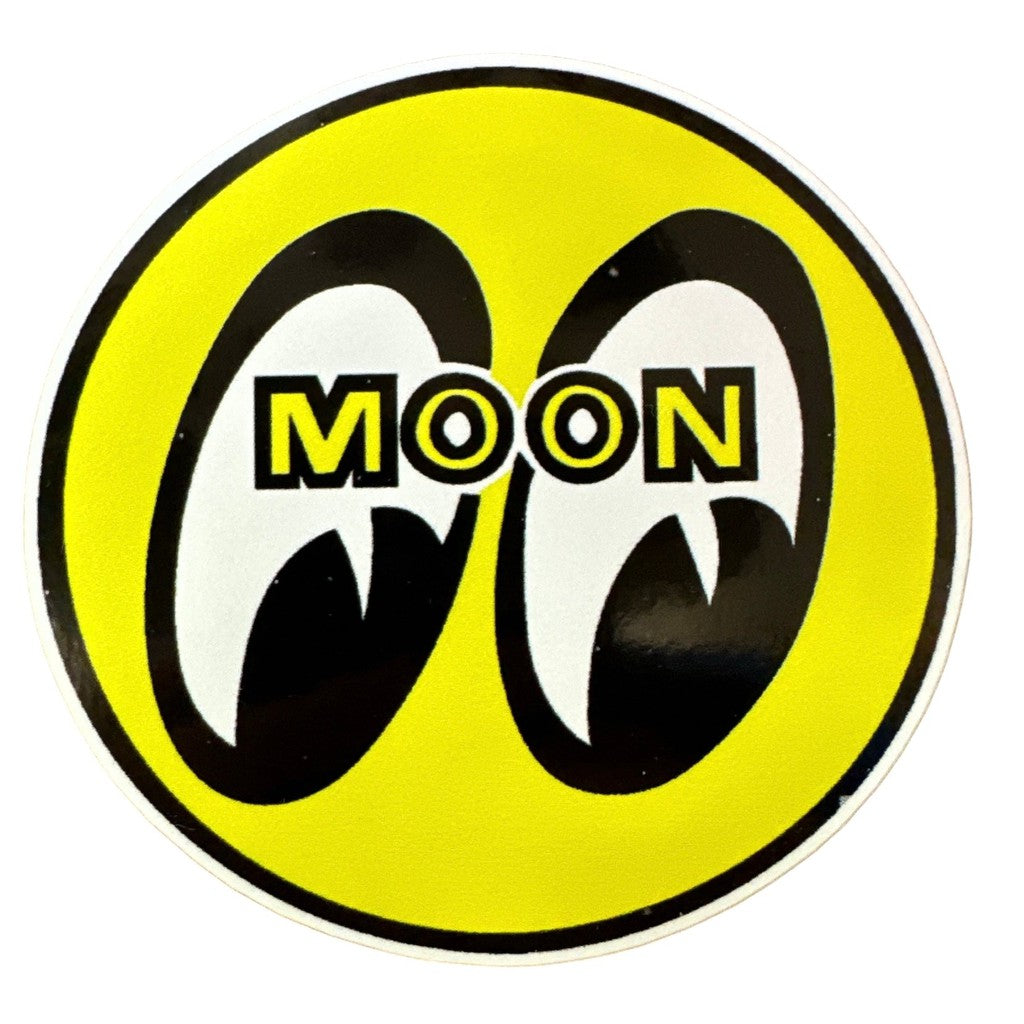Moon Eyes - Vinyylitarra / Sticker 9 cm - Hoopee.fi