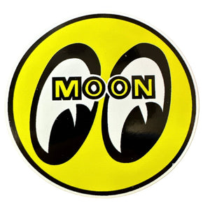 Moon Eyes - Vinyylitarra / Sticker 9 cm - Hoopee.fi