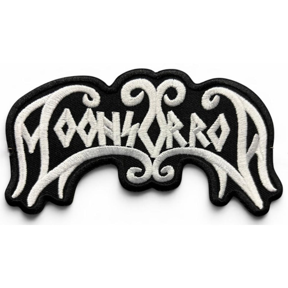 Moonsorrow - Shaped white logo hihamerkki - Hoopee.fi