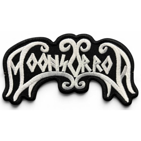 Moonsorrow - Shaped white logo hihamerkki - Hoopee.fi