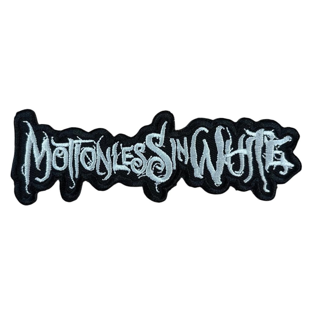 Motionless in White - Text logo kangasmerkki - Hoopee.fi