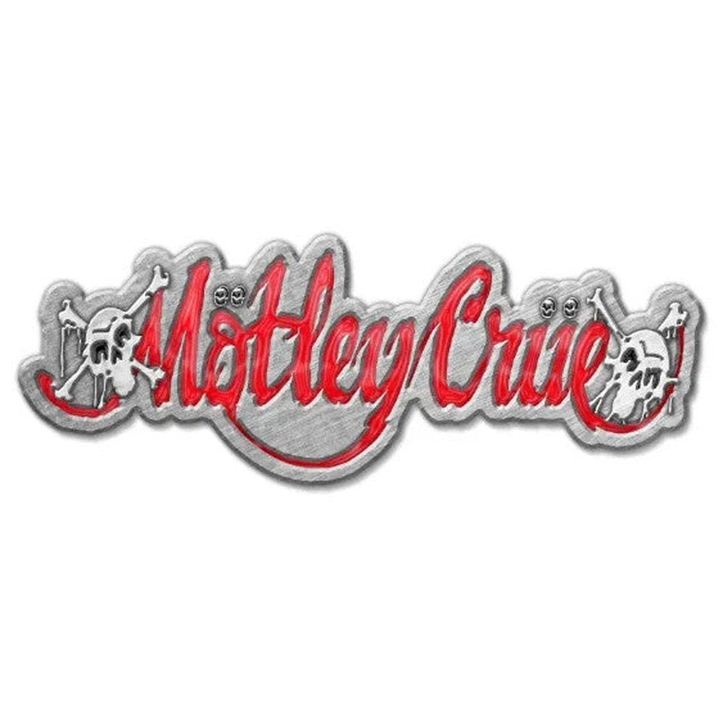Mötley Crue - Dr Feelgood logo metallinen pinssi - Hoopee.fi