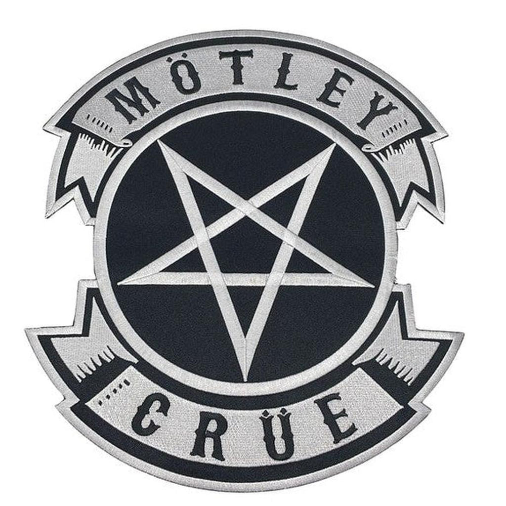Mötley Crue - Pentacle brodeerattu selkämerkki - Hoopee.fi