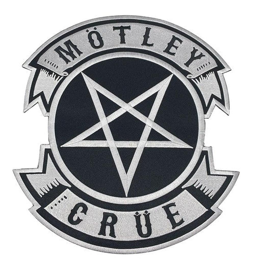 Mötley Crue - Pentacle brodeerattu selkämerkki - Hoopee.fi