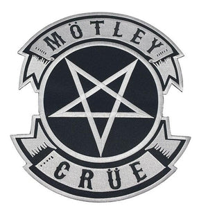 Mötley Crue - Pentacle brodeerattu selkämerkki - Hoopee.fi