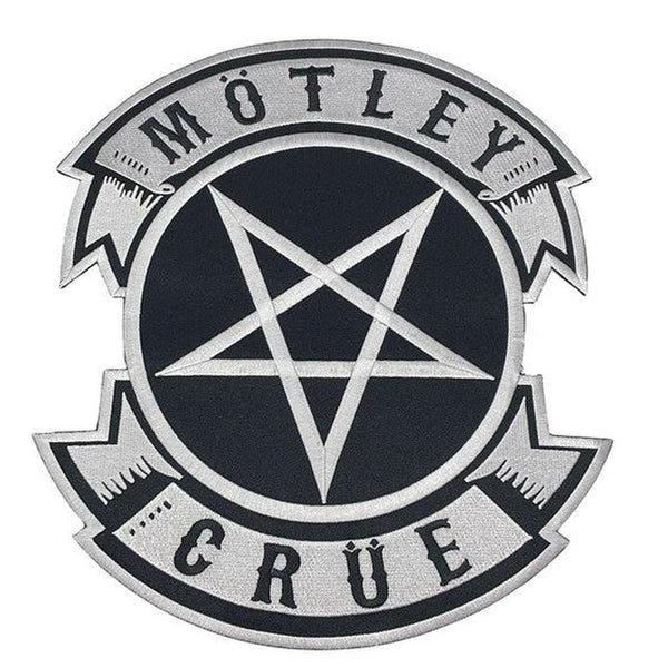 Mötley Crue - Pentacle brodeerattu selkämerkki - Hoopee.fi