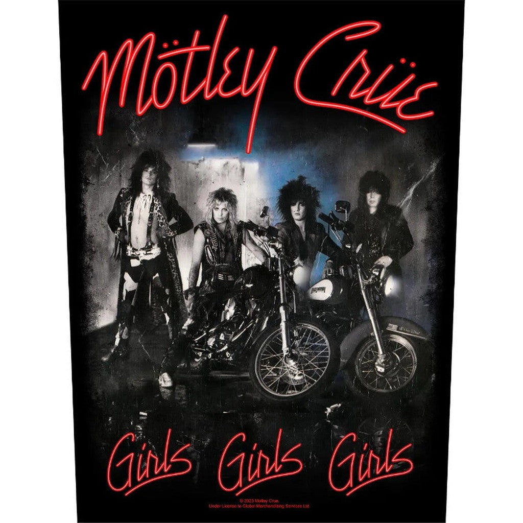 Mötley Crue - Girls, girls, girls selkämerkki - Hoopee.fi