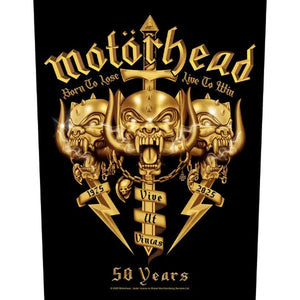 Motörhead - 50 years selkämerkki - Hoopee.fi