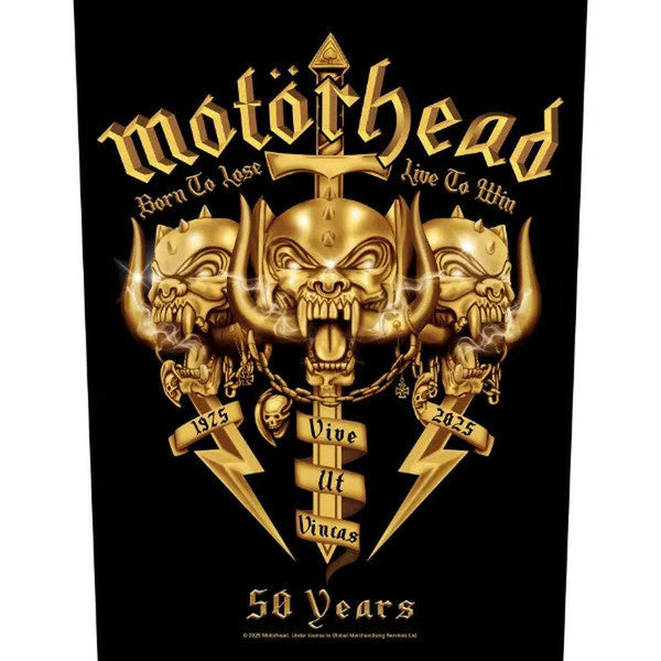Motörhead - 50 years selkämerkki - Hoopee.fi