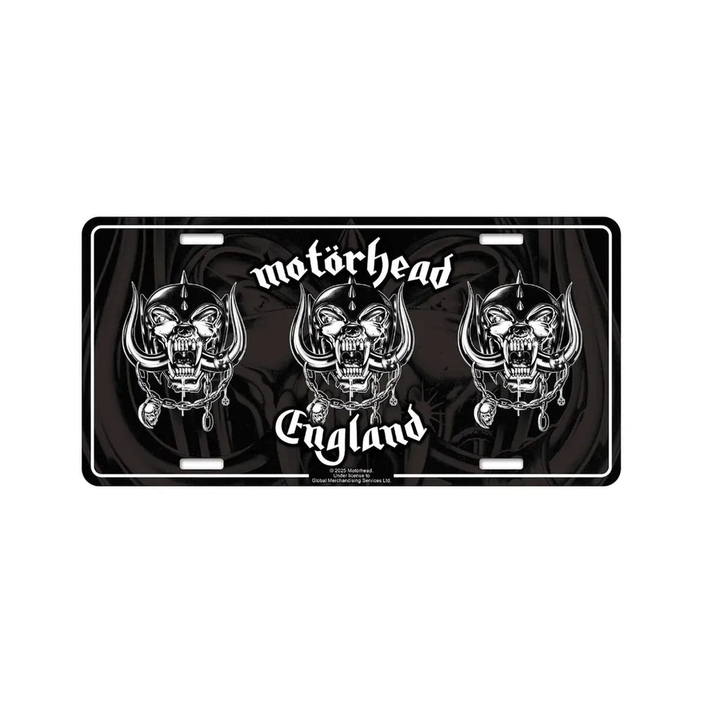 Motörhead England sisustuskilpi – alumiini koristekilpi - Hoopee.fi
