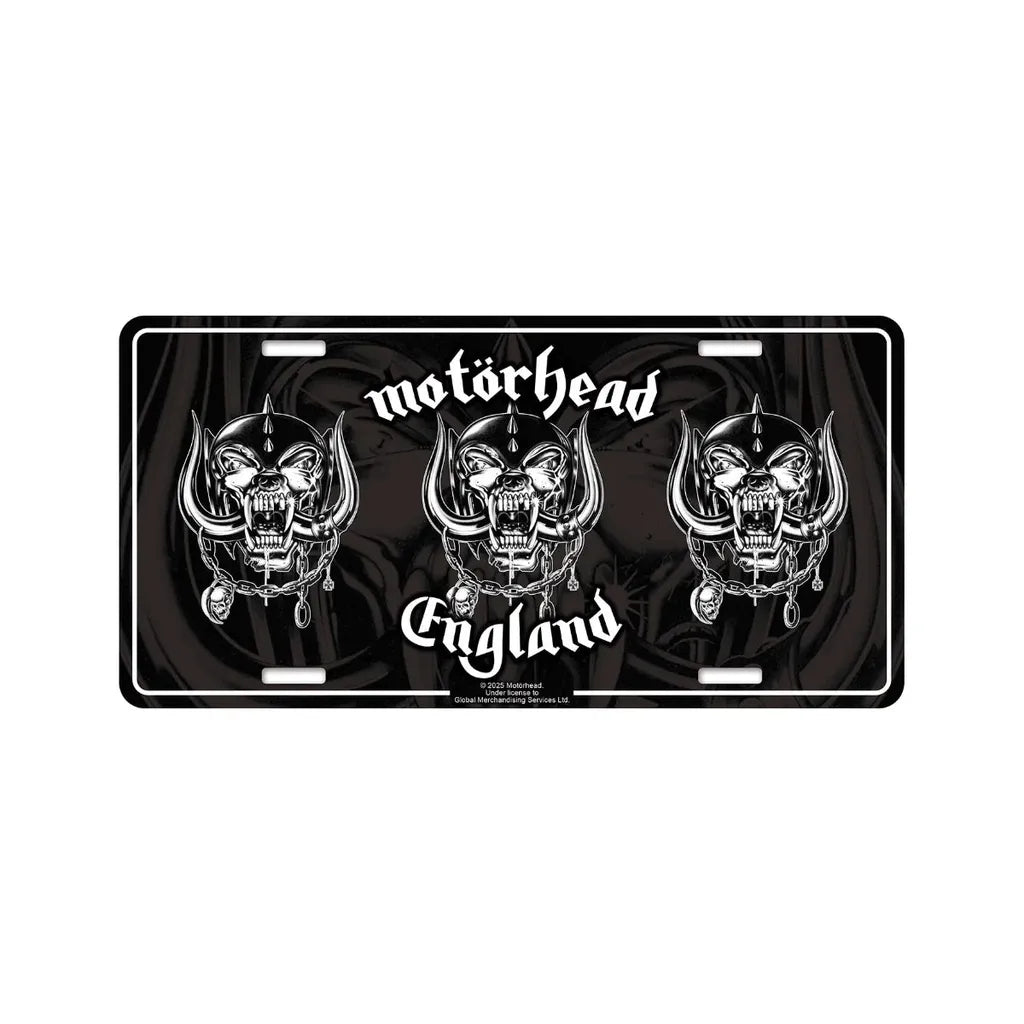 Motörhead England sisustuskilpi – alumiini koristekilpi - Hoopee.fi