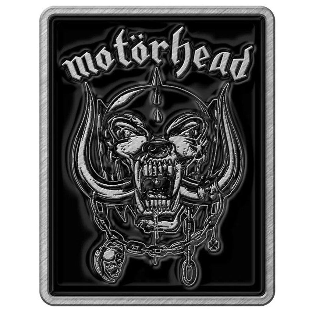 Motörhead - Logo with warpig metallinen pinssi - Hoopee.fi