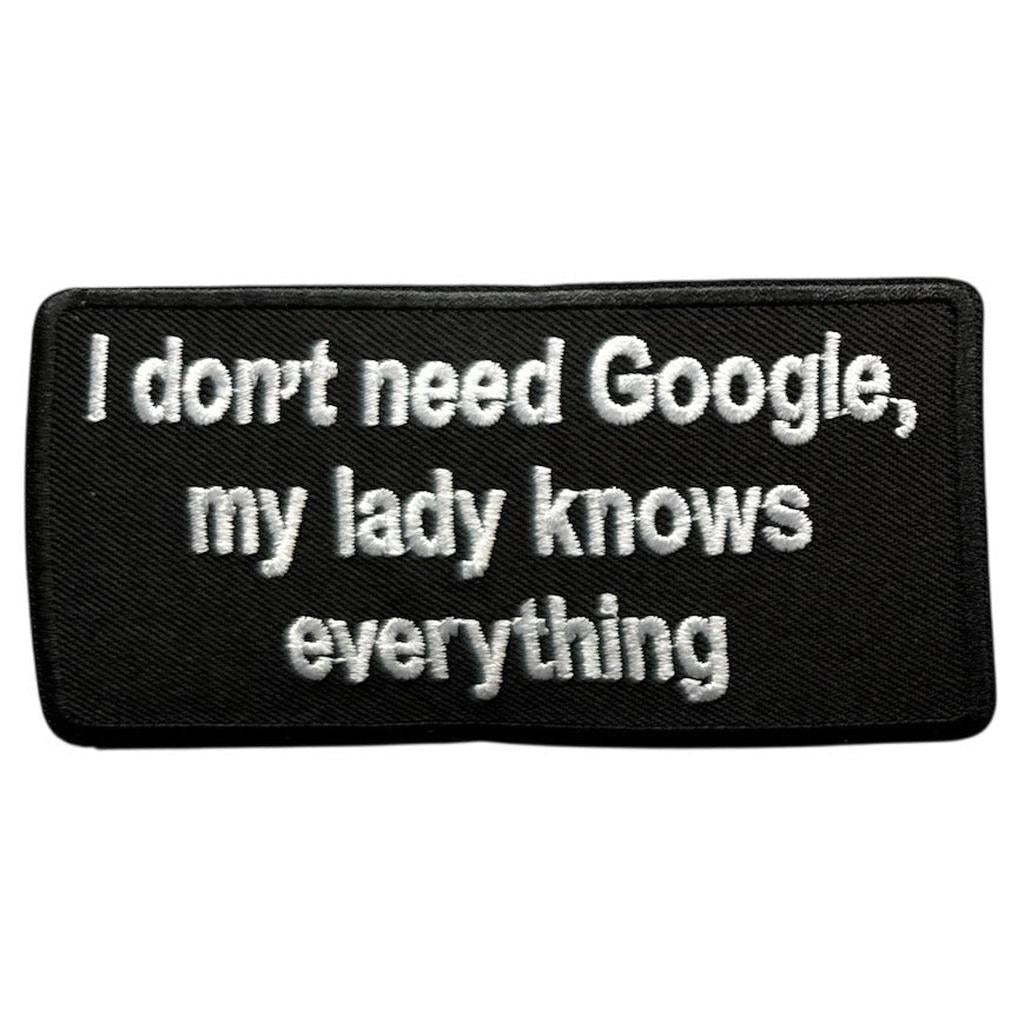 My lady knows everything haalarimerkki - Hoopee.fi