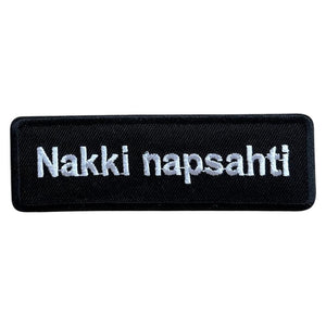Nakki napsahti kangasmerkki - Hoopee.fi