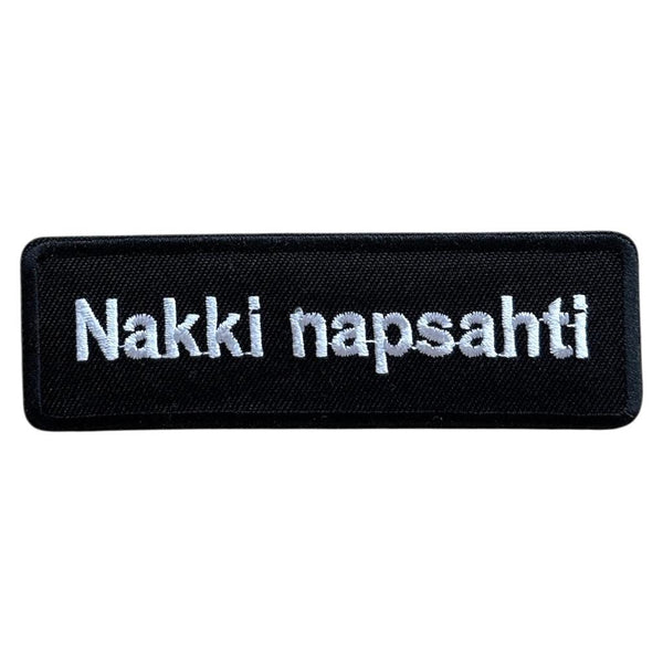 Nakki napsahti kangasmerkki - Hoopee.fi