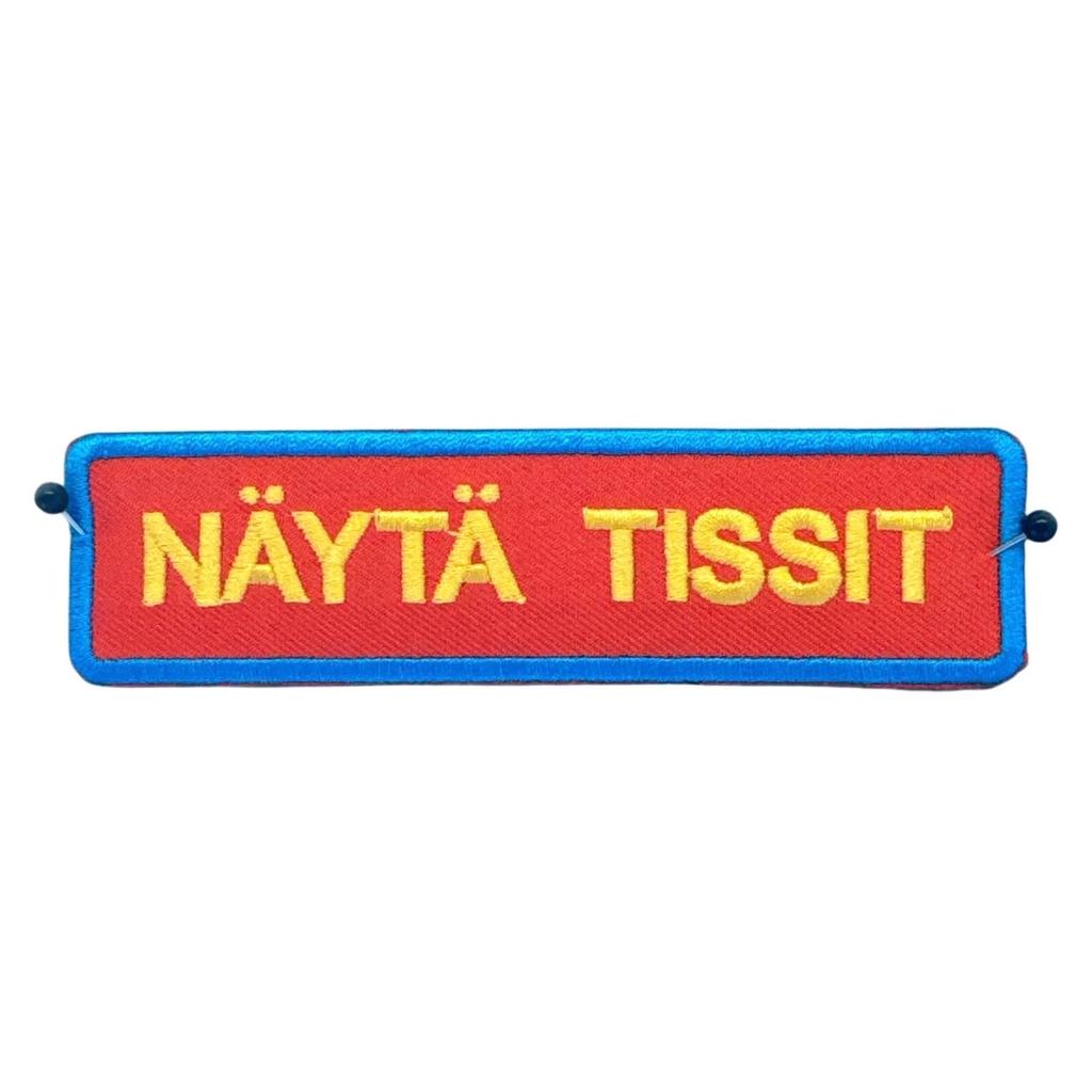 Näytä Tissit hihamerkki - Hoopee.fi