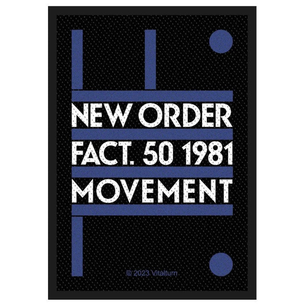 New Order - Fact 50 hihamerkki