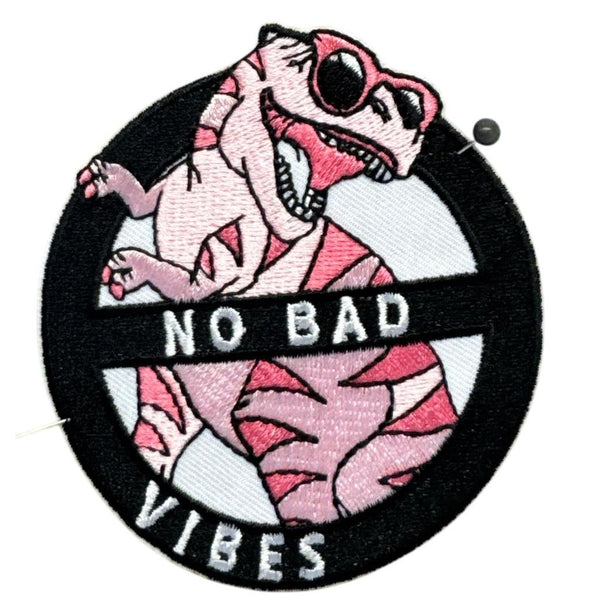 No bad vibes kangasmerkki - Hoopee.fi
