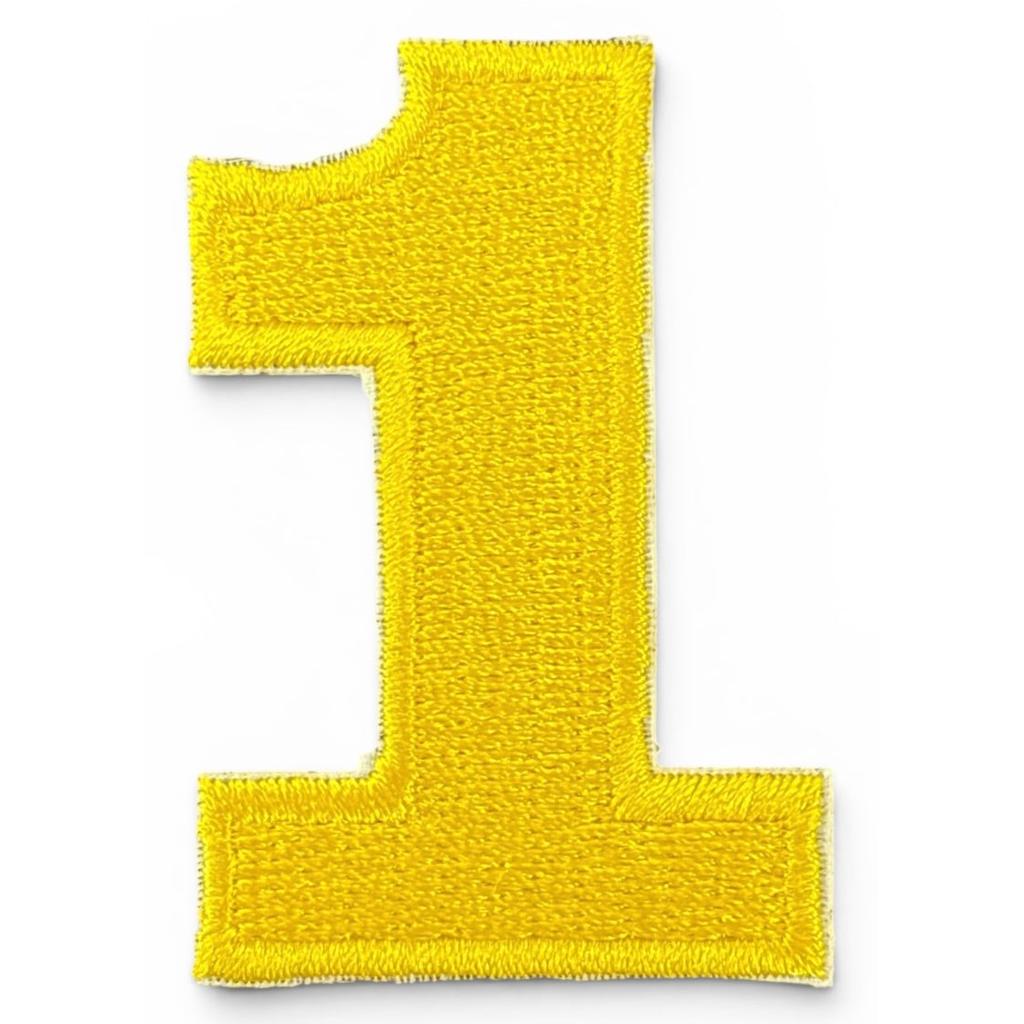 Numero 1 keltainen hihamerkki - Hoopee.fi
