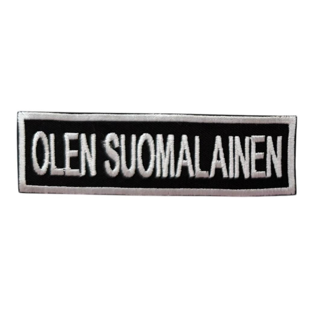 Olen Suomalainen kangasmerkki - Hoopee.fi