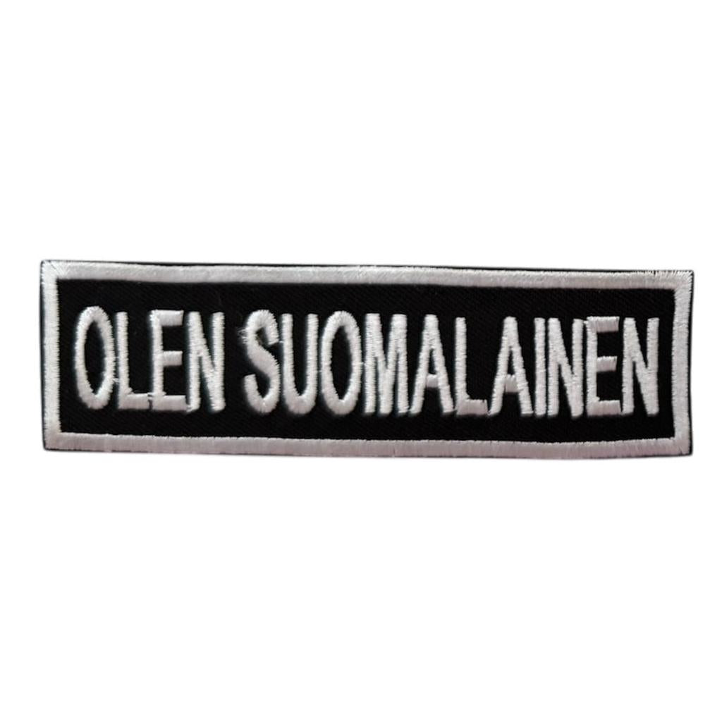 Olen Suomalainen kangasmerkki - Hoopee.fi