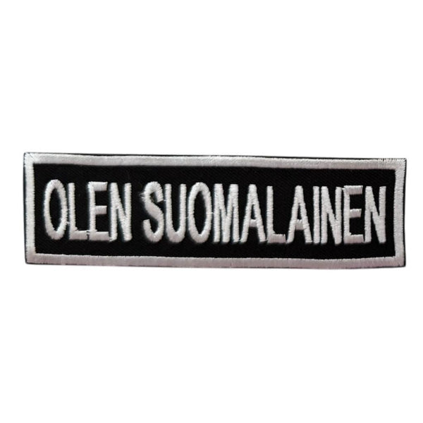 Olen Suomalainen kangasmerkki - Hoopee.fi