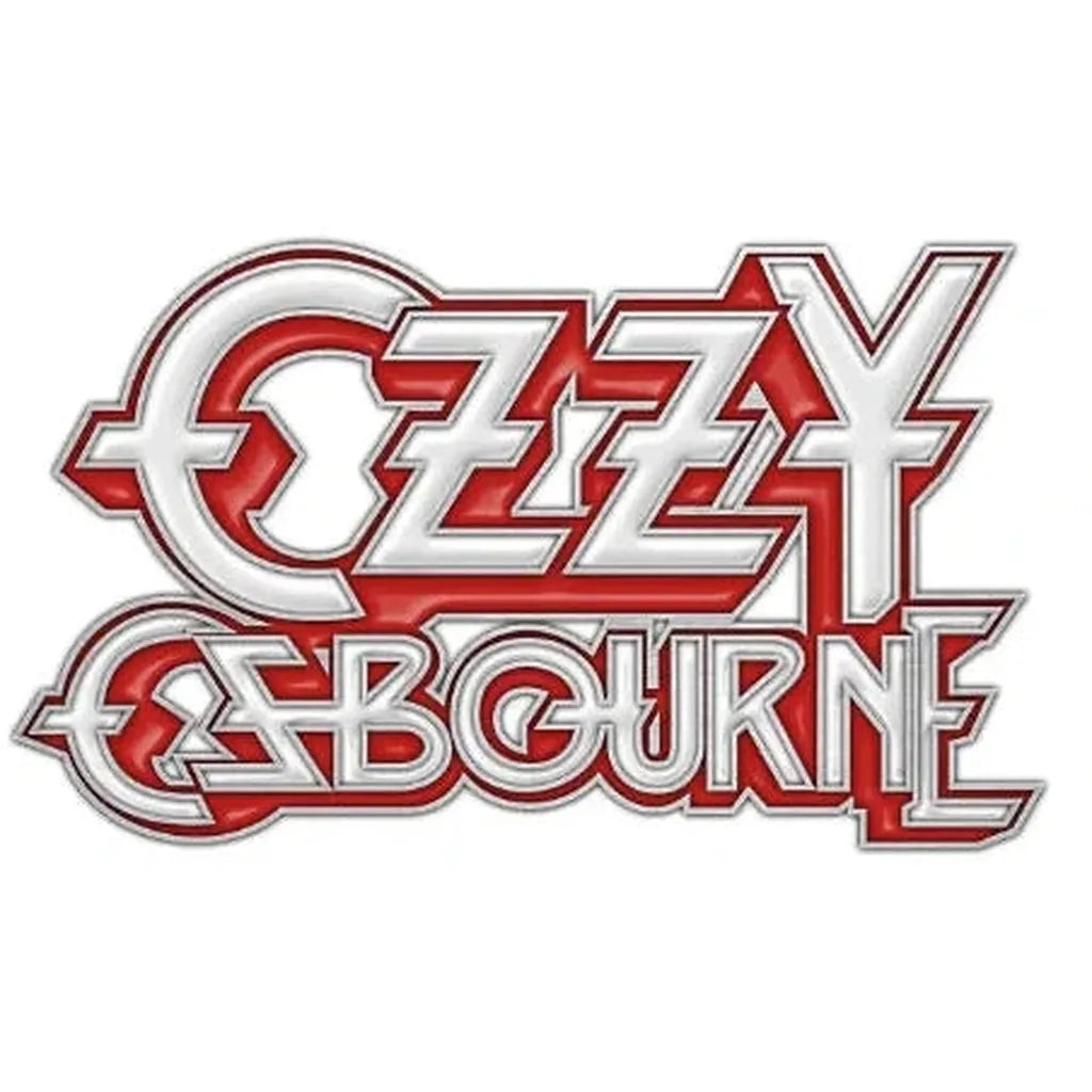 Ozzy Osbourne - Logo metallinen pinssi - Hoopee.fi