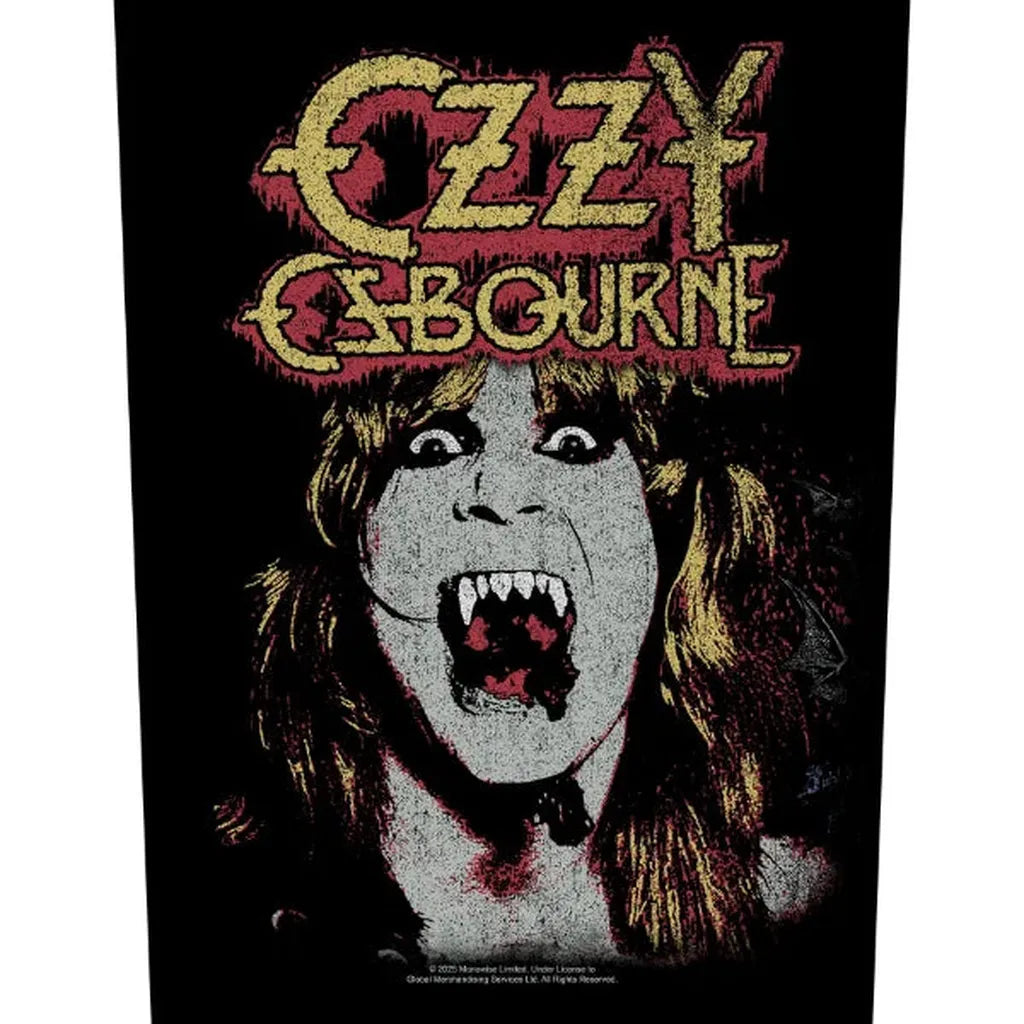 Ozzy Osbourne - Fangs selkämerkki - Hoopee.fi