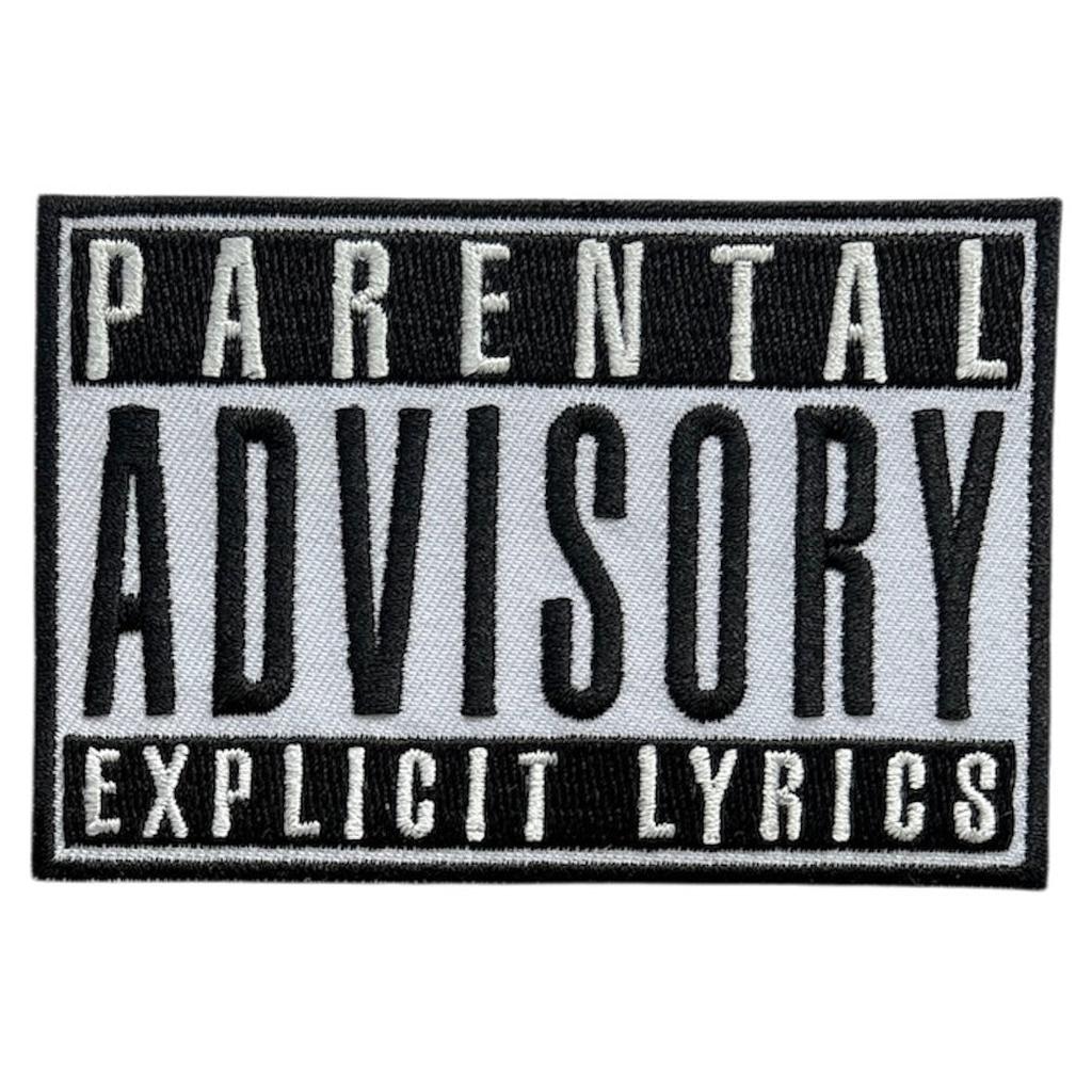 Parental advisory kangasmerkki - Hoopee.fi