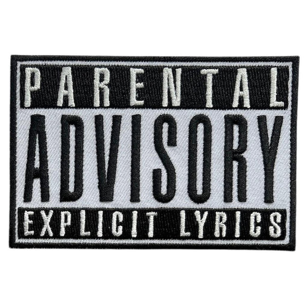Parental advisory kangasmerkki - Hoopee.fi