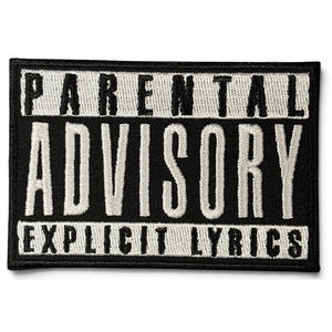 Parental advisory kangasmerkki - Hoopee.fi