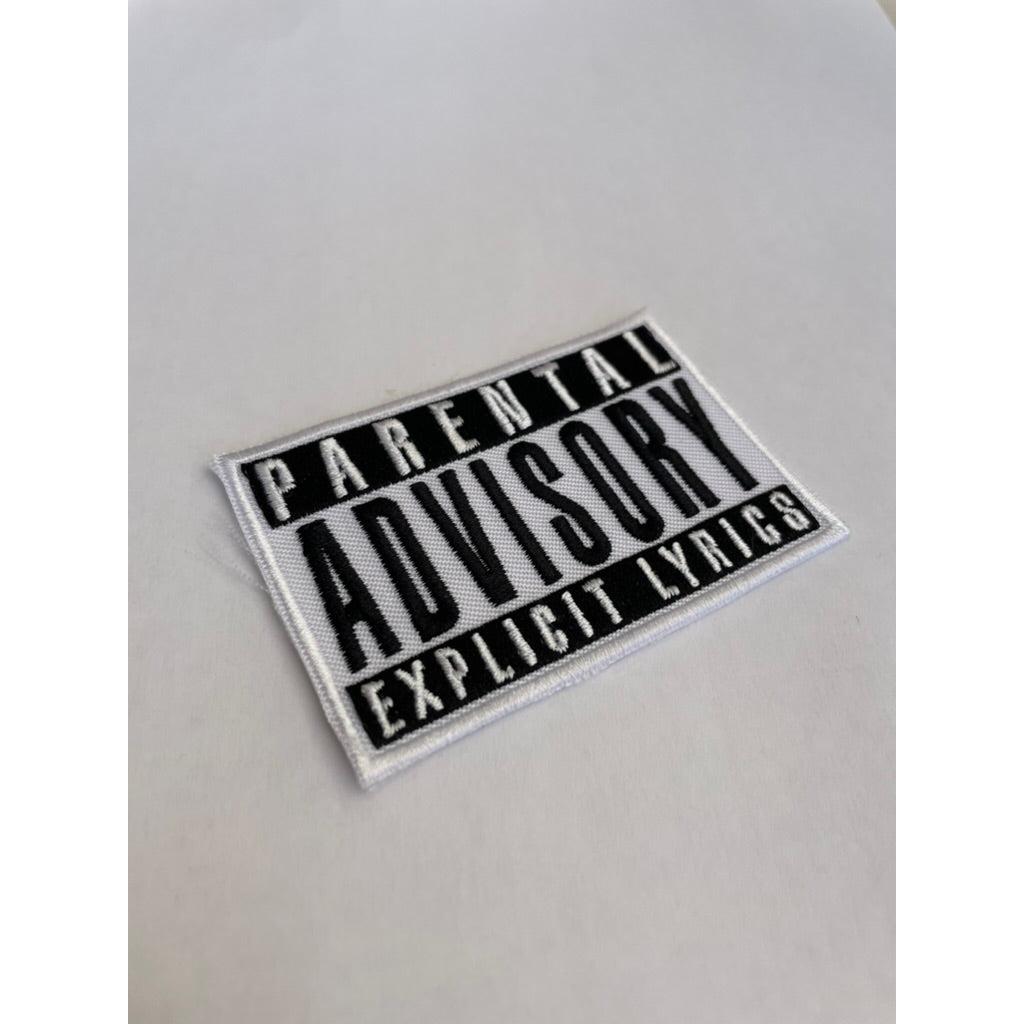 Parental advisory kangasmerkki - Hoopee.fi