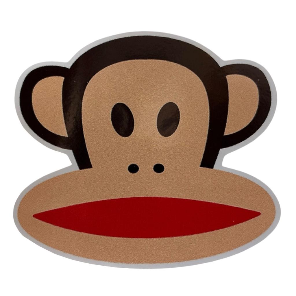 Paul Frank - Julius Apina Vinyylitarra / Sticker 8×9 cm - Hoopee.fi
