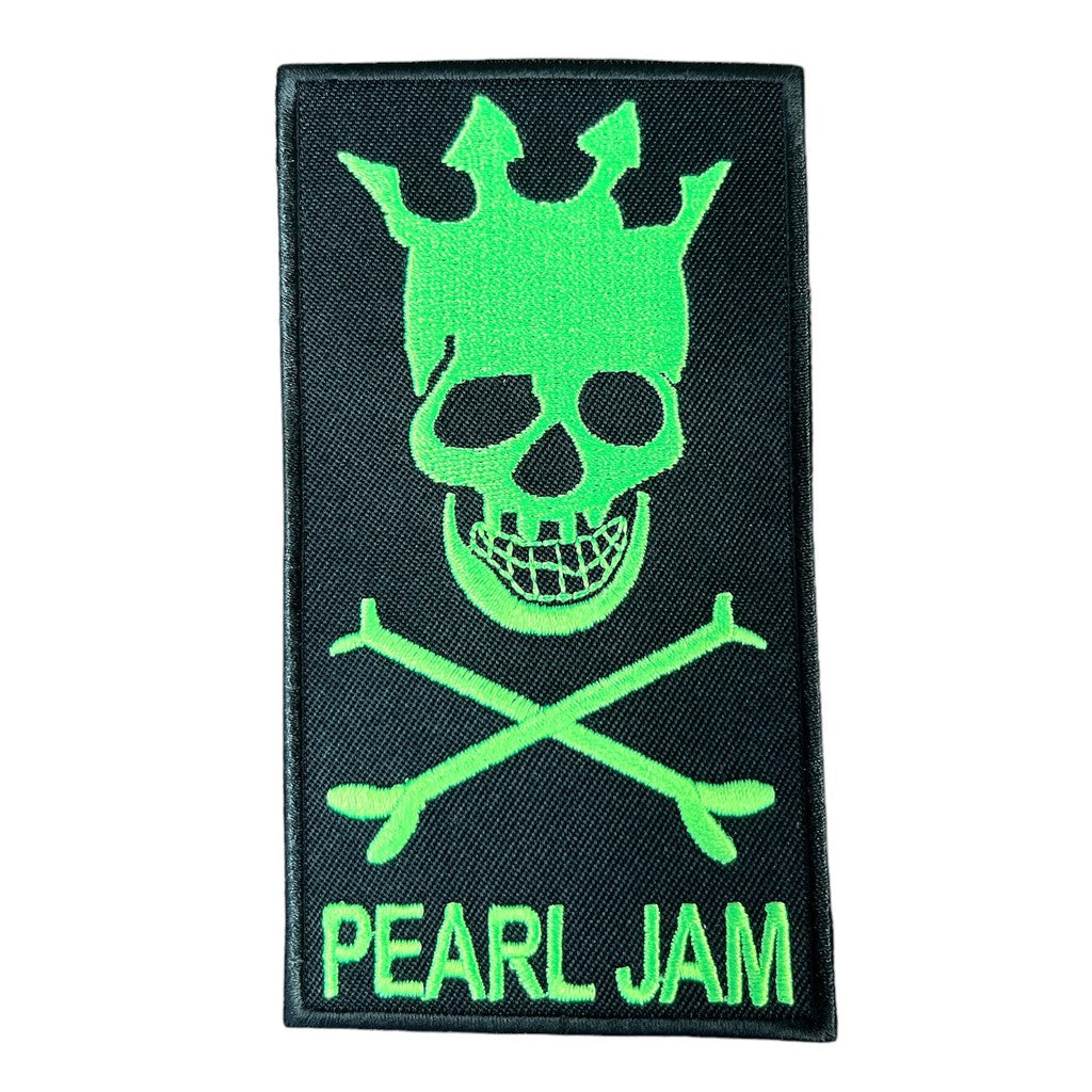 Pearl Jam - Brodeerattu Kangasmerkki / Patch 6×11 cm - Hoopee.fi