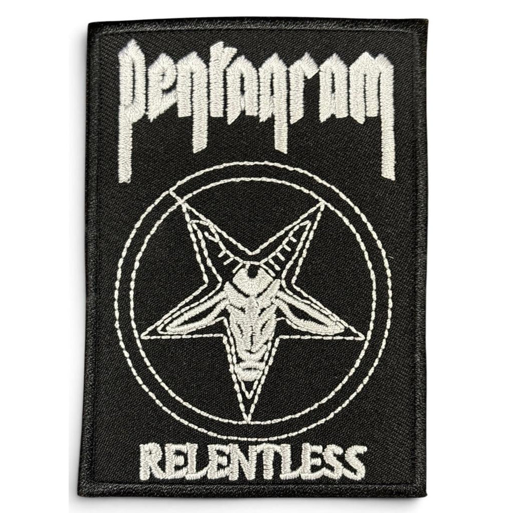 Pentagram - Relentless kangasmerkki - Hoopee.fi