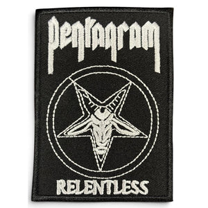 Pentagram - Relentless kangasmerkki - Hoopee.fi