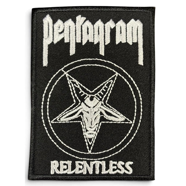 Pentagram - Relentless kangasmerkki - Hoopee.fi