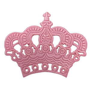 Pinkki kruunu hihamerkki - Hoopee.fi