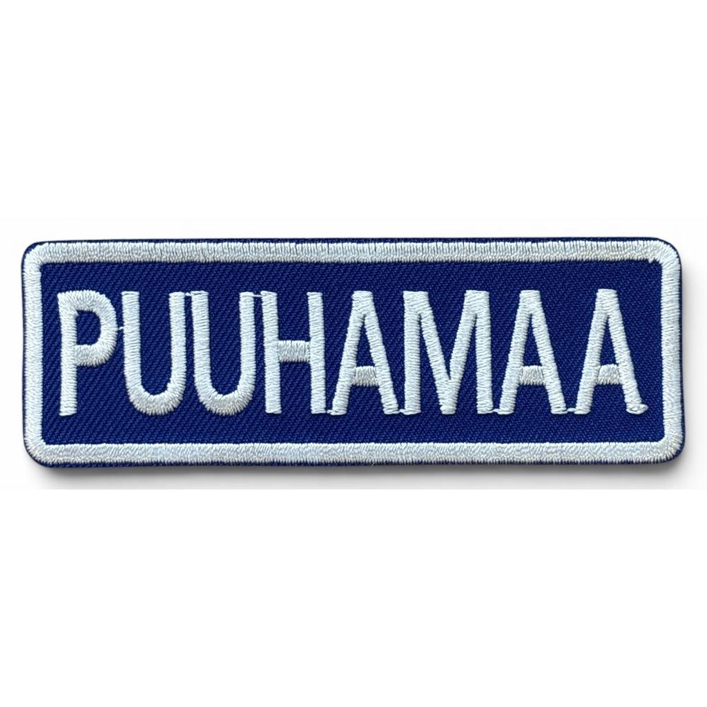 Puuhamaa kangasmerkki - Hoopee.fi