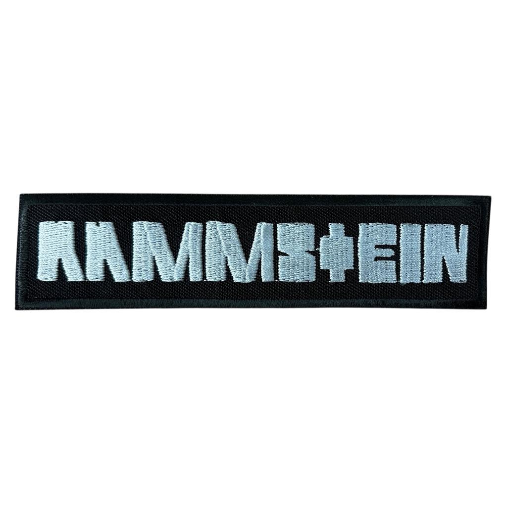 Rammstein - Long logo hihamerkki - Hoopee.fi