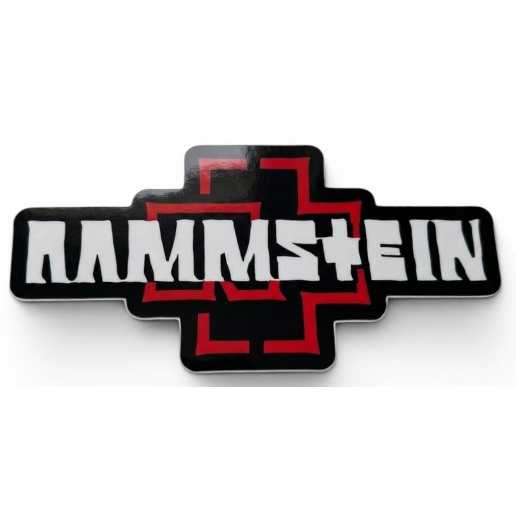 Rammstein - RR logo tarra - Hoopee.fi