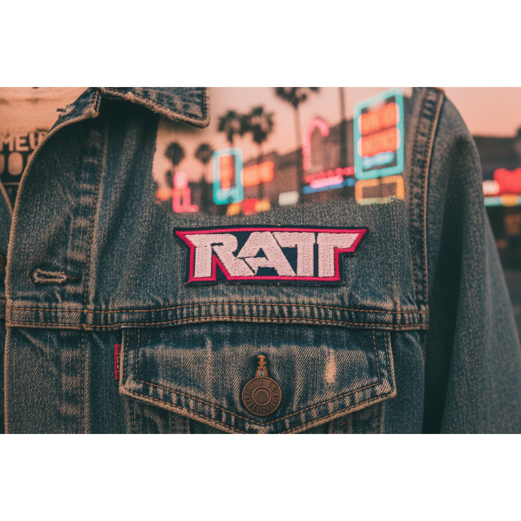 Ratt - Logo kangasmerkki - Hoopee.fi